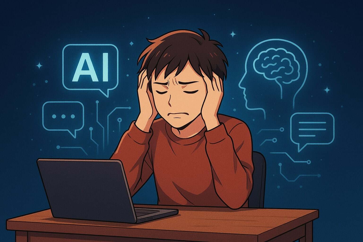 When AI Triggers Anxiety – And How to Find Your Center Again