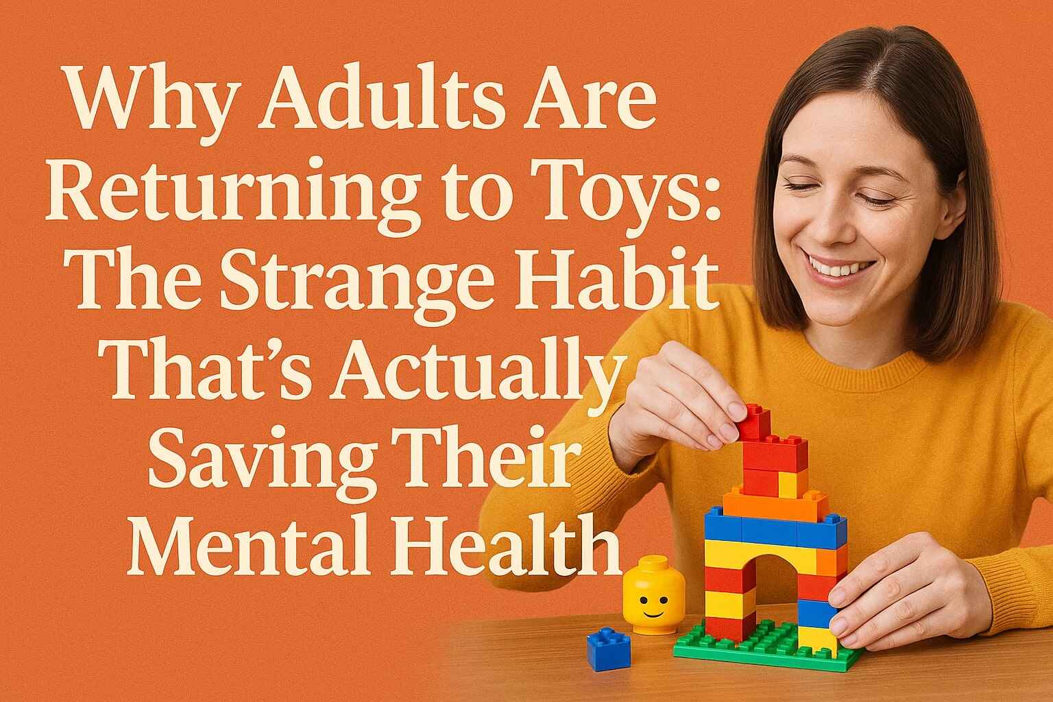 Why Adults Are Returning to Toys The Strange Habit Thats Actually Saving Their Mental Health