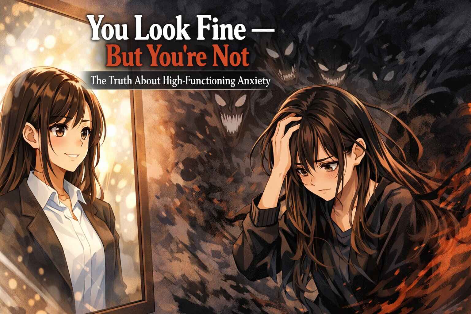 You Look Fine But You're Not The Truth About High Functioning Anxiety